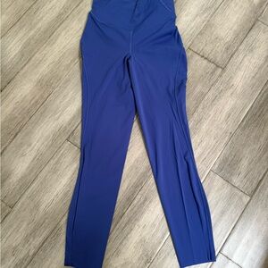 Lululemon Blue High-Waisted Leggings - Size 4